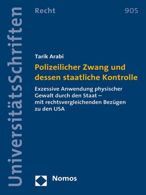 cover image of Polizeilicher Zwang und dessen staatliche Kontrolle